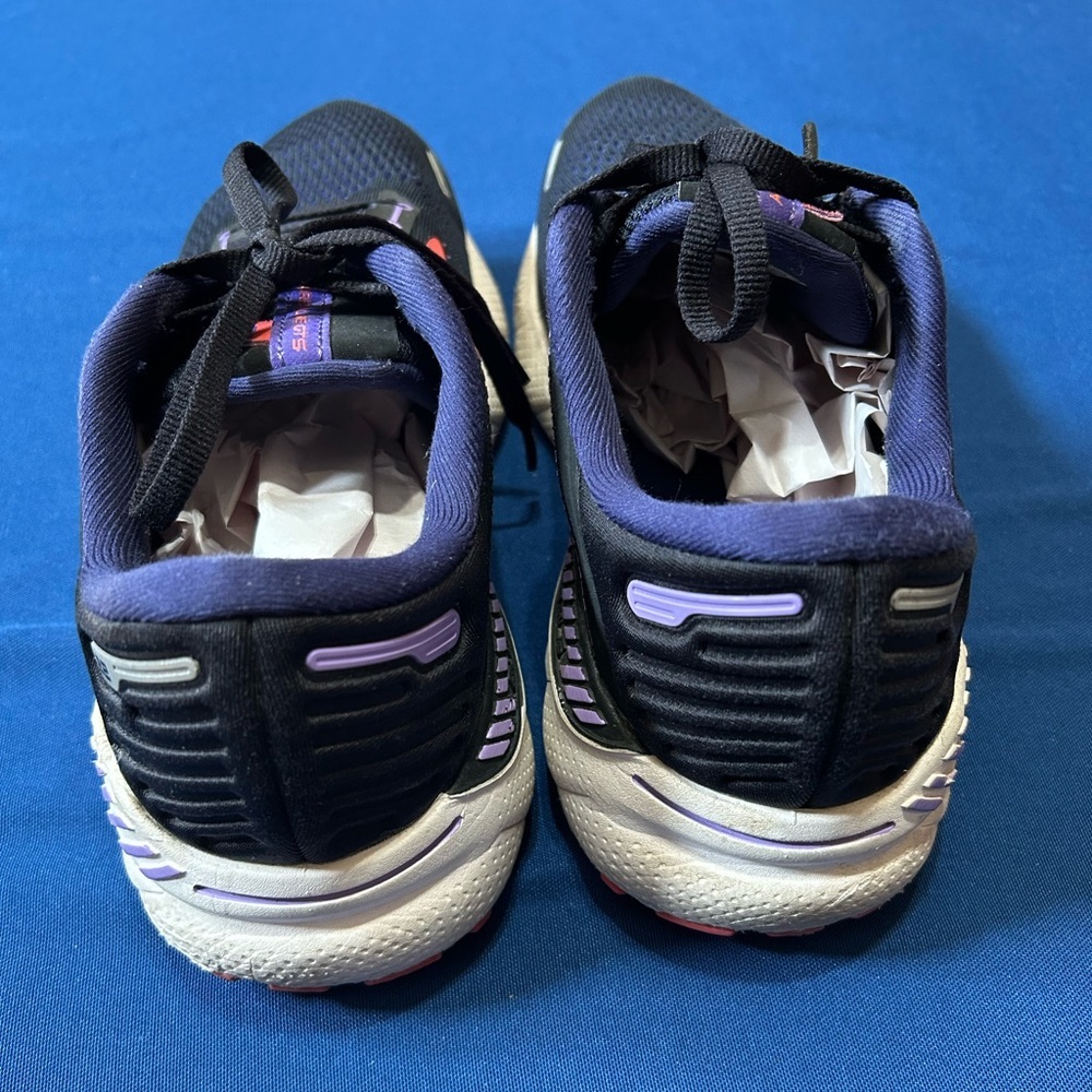 Brooks Women's Black & Coral Athletic Running Shoes - Picture 4 of 9